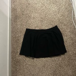 Black shein mini skirt